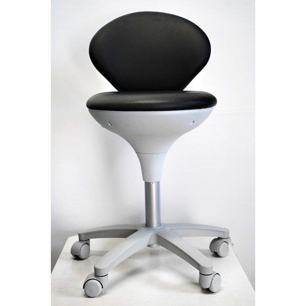 スツール背付イス　WS-021-VBK（8-5837-03）｜中古・レンタル　インターリンク