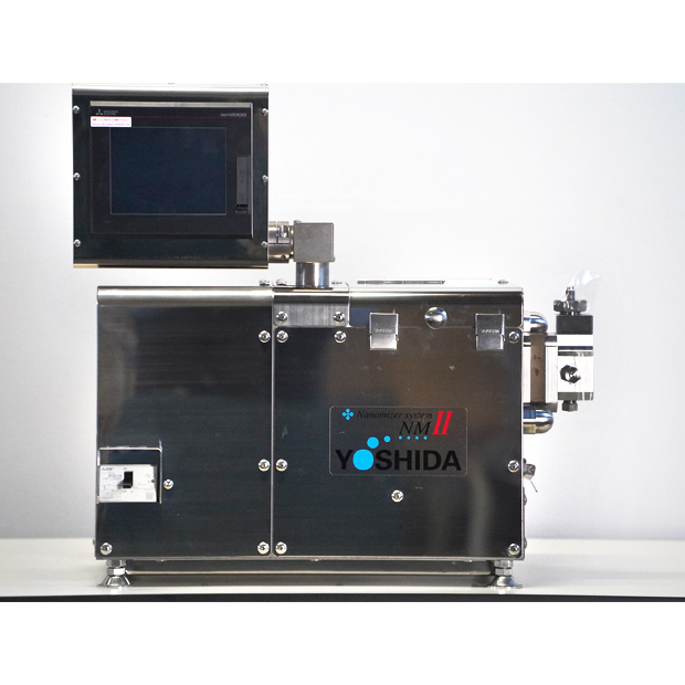 卓上型 湿式−超高圧超微粒化試験装置　Nanovater　NM2-L200-D10アップデート機 NVL-ES008A｜中古・レンタル　インターリンク