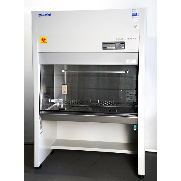 バイオハザード対策用キャビネット　MHE-S1301A2-PJ　クラスⅡタイプA2（室内排気型）｜中古・レンタル　インターリンク
