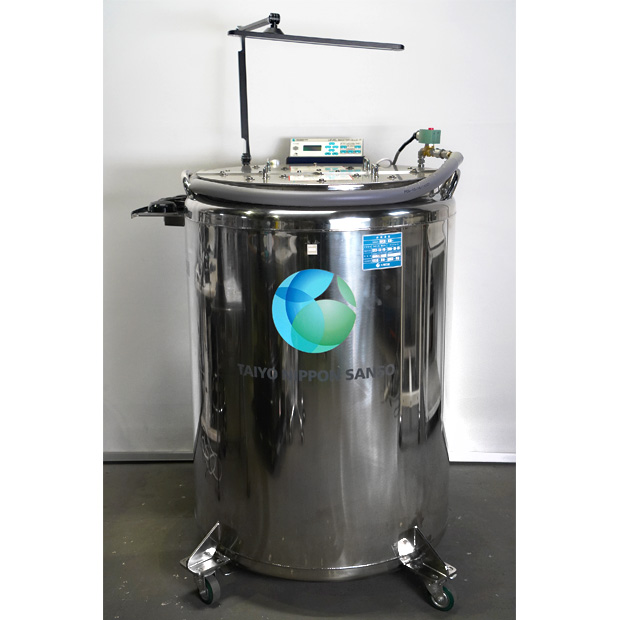 LN2自動供給機能付大型液体窒素凍結保存容器（気相保存型）　DR-250LM（A0DR250G0）｜中古・レンタル　インターリンク