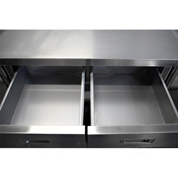 引出付ステンレス作業台｜中古・レンタル　インターリンク