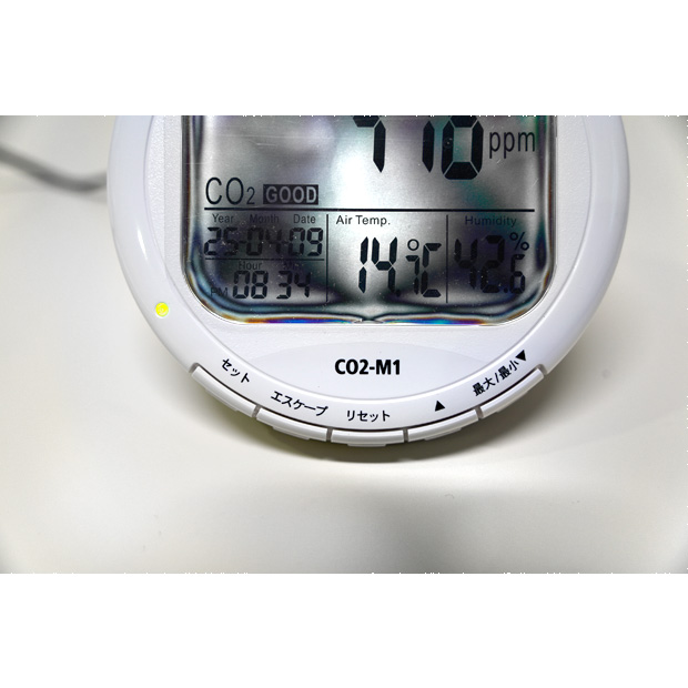 CO2モニター　二酸化炭素濃度計　CO2-M1（2-8783-02）｜中古・レンタル　インターリンク
