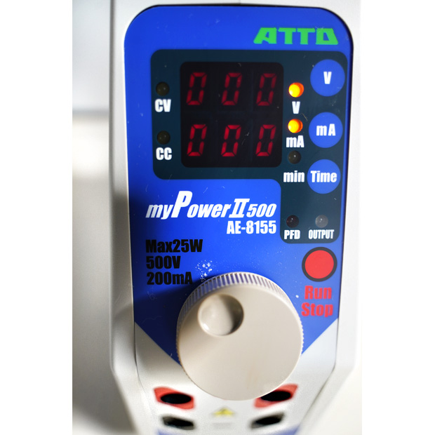 電気泳動用電源　マイパワーⅡ500　AE-8155｜中古・レンタル　インターリンク