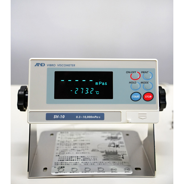 音叉振動式粘度計　VIBRO VISCOMETER SV-10｜中古・レンタル　インターリンク