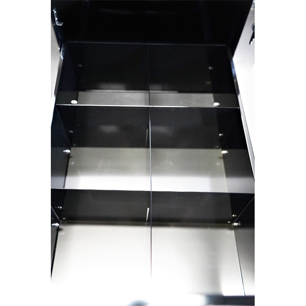 ステンレス薬品庫　セフティキャビネット　GF-3BE1W（3-5823-43）｜中古・レンタル　インターリンク