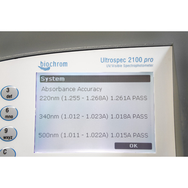 紫外可視分光光度計　Ultrospec 2100pro（80-2112-21）｜中古・レンタル　インターリンク