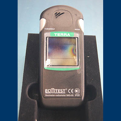 ガイガーカウンター　放射線測定器　TERRA MKS-05 Bluetooth｜中古・レンタル　インターリンク